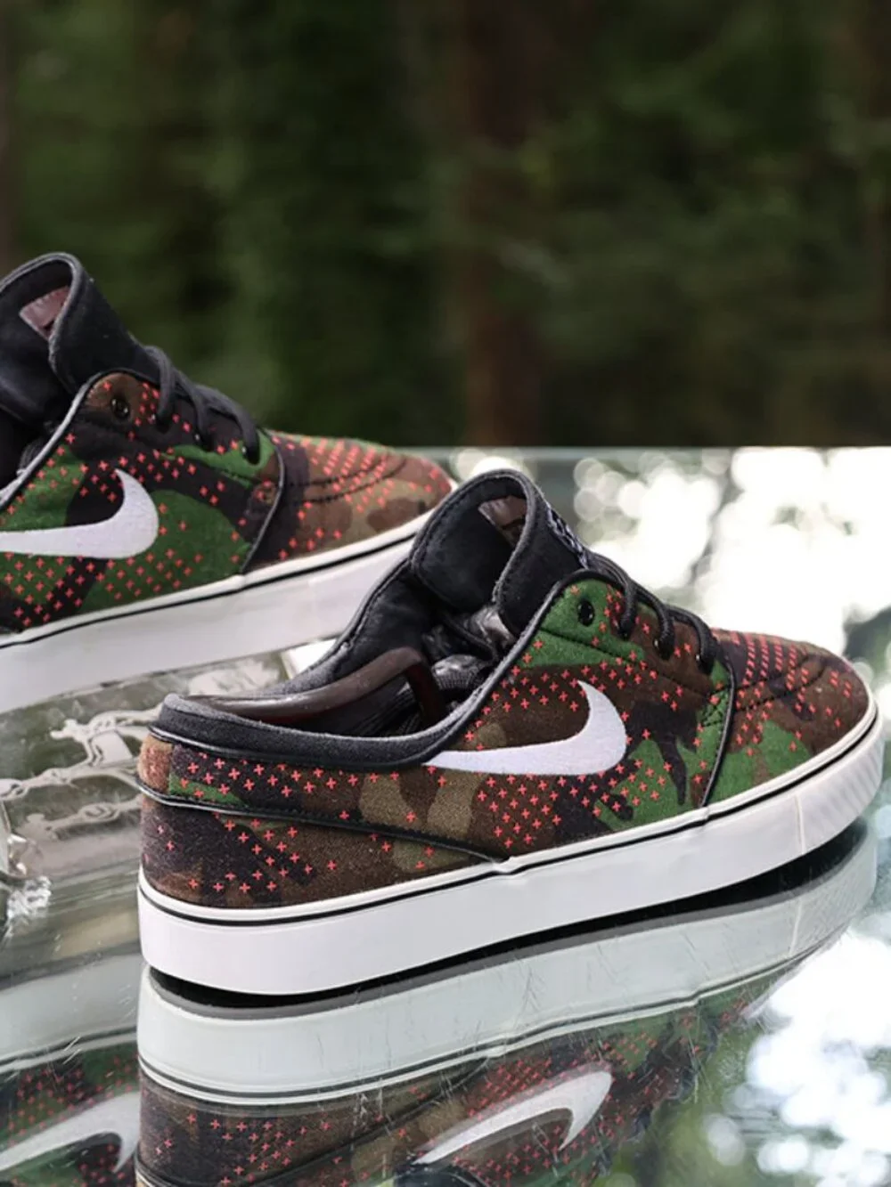 Nike Zoom Stefan Janoski Canvas Camo Polka Dot